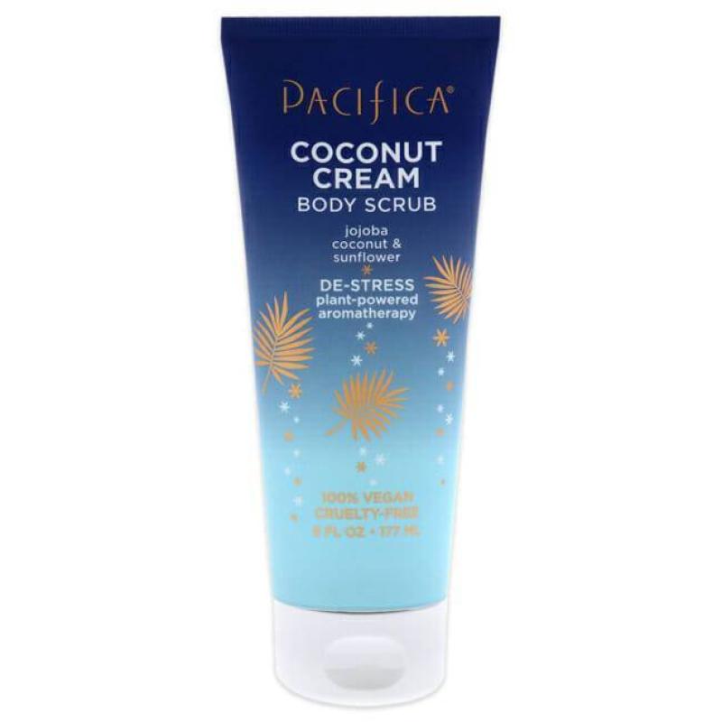 Coconut Cream Body Scrub by Pacifica for Unisex - 6 oz Scrub