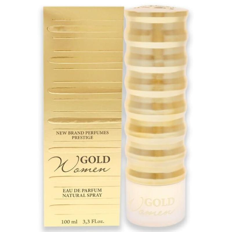 Gold by New Brand for Women - 3.3 oz EDP Spray