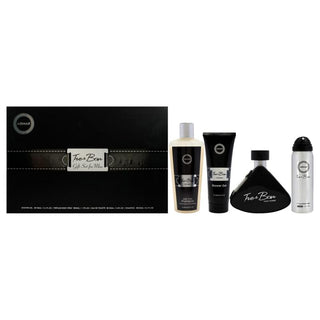 Tres Bon by Armaf for Men - 4 Pc Gift Set 3.4oz EDT Spray, 3.4oz Shower Gel, 1.7oz Body Spray, 8.4oz Shampoo