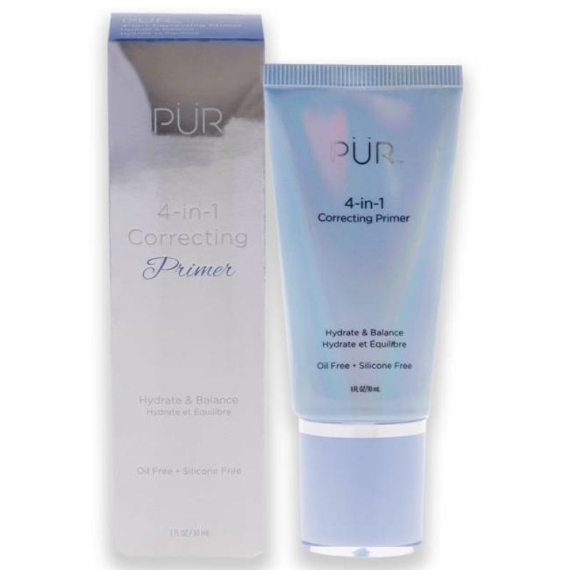 4-In-1 Correcting Primer Hydrate and Balance - Purple by Pur Cosmetics for Women - 1 oz Primer