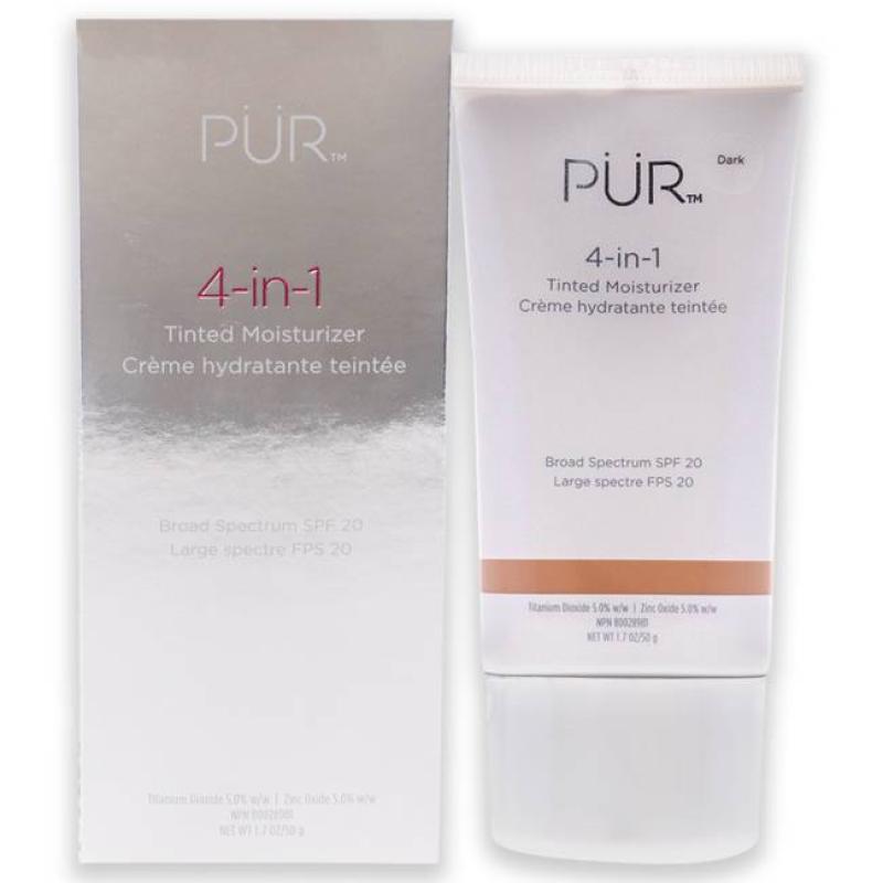 4-In-1 Tinted Moisturizer SPF 20 - Dark by Pur Cosmetics for Women - 1.7 oz Makeup
