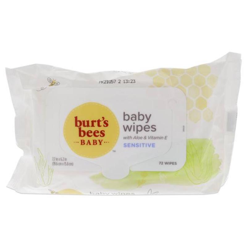 Baby Bee Wipes by Burts Bees for Kids - 72 Count Wipes
