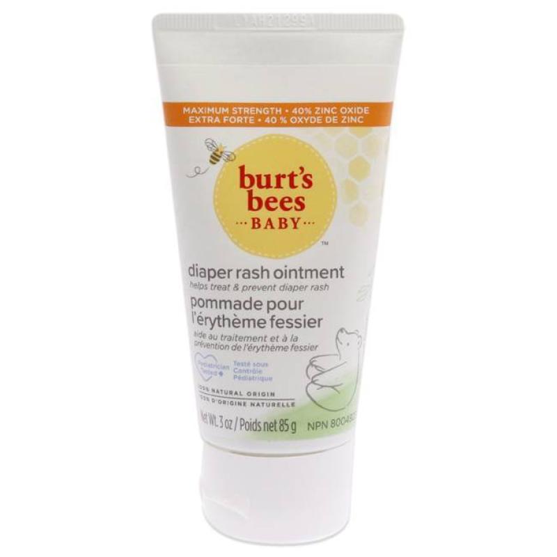 Baby Bee Diaper Rash Ointment by Burts Bees for Kids - 3 oz Ointment