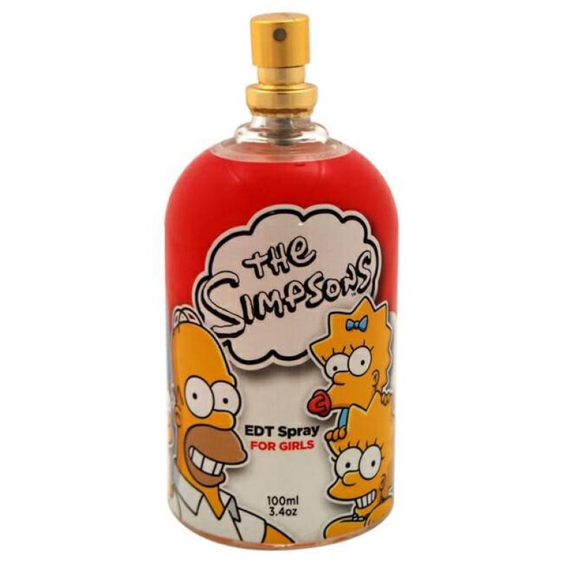 The Simpsons - For Girls by Twentieth Century Fox for Kids - 3.4 oz EDT Spray (Tester)