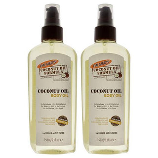 Coconut Oil Body Oil - Pack of 2 by Palmers for Unisex - 5.1 oz Body Oil