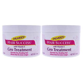Hair Success Gro Treatment - Pack of 2 by Palmers for Unisex - 7.5 oz Treatment