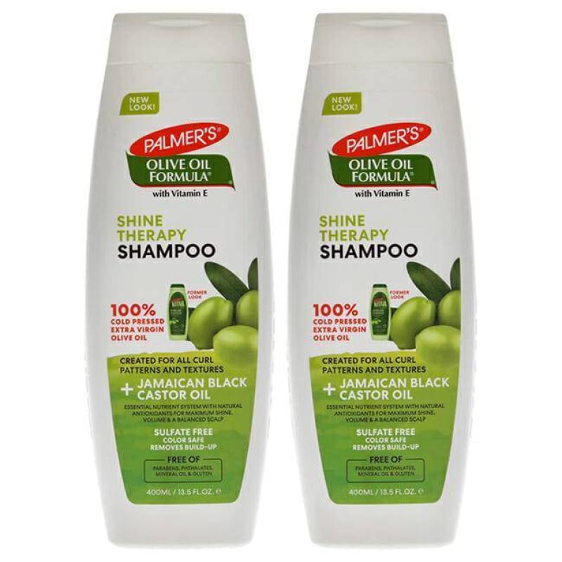 Olive Oil Smoothing Shampoo - Pack of 2 by Palmers for Unisex - 13.5 oz Shampoo