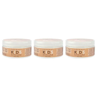 Coconut and Hibiscus Kids Curling Butter Cream by Shea Moisture for Kids - 6 oz Cream - Pack of 3