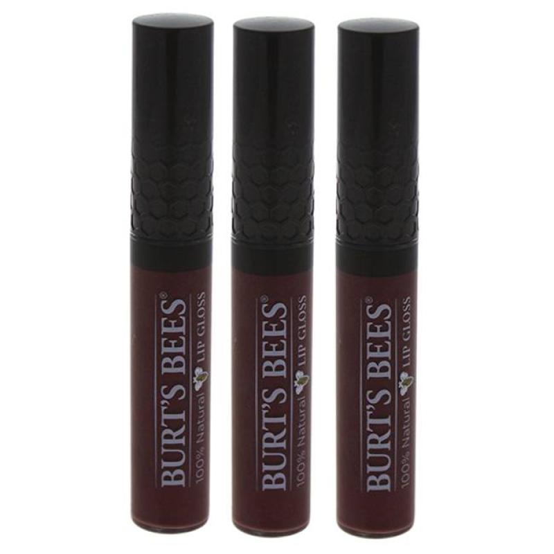 Burts Bees Lip Gloss - 215 Sweet Sunset by Burts Bees for Women - 0.2 oz Lip Gloss - Pack of 3