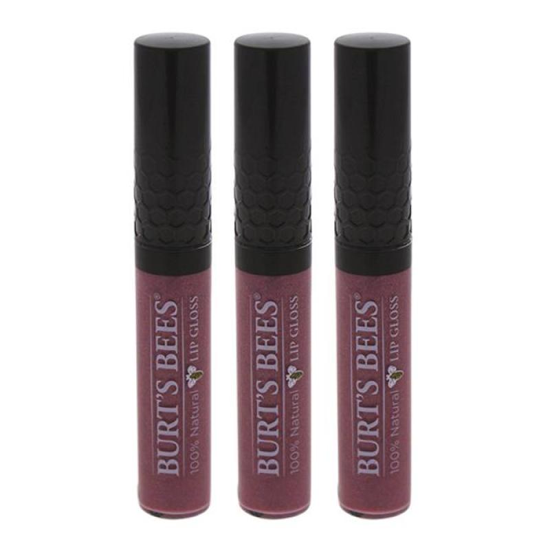 Burts Bees Lip Gloss - 263 Nearly Dusk by Burts Bees for Women - 0.2 oz Lip Gloss - Pack of 3