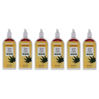 Hemp Body Lotion by Burts Bees for Unisex - 12 oz Body Lotion - Pack of 6