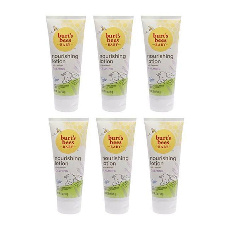 Baby Nourishing Lotion Calming by Burts Bees for Kids - 6 oz Lotion - Pack of 6