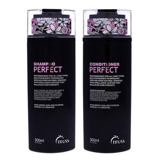 Perfect Shampoo and Conditioner Kit by Truss for Unisex - 2 Pc Kit 10.14 oz Shampoo, 10.14 oz Conditioner