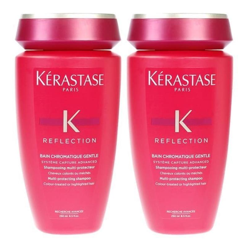 Reflection Bain Chromatique Multi-Protecting Shampoo by Kerastase for Unisex - 8.5 oz Shampoo - Pack of 2