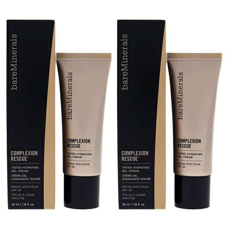 Complexion Rescue Tinted Hydrating Gel Cream SPF 30 - 05 Natural by bareMinerals for Women - 1.18 oz Foundation - Pack of 2