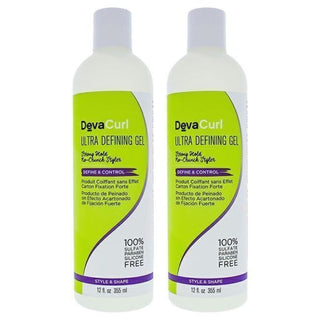 DevaCurl Ultra Defining Gel by DevaCurl for Unisex - 12 oz Gel - Pack of 2