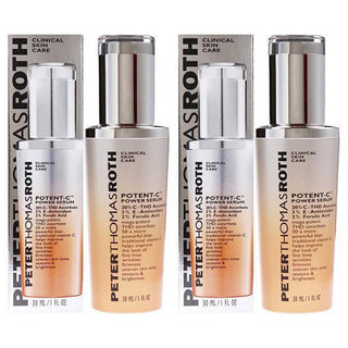 Potent-C Power Serum by Peter Thomas Roth for Unisex - 1 oz Serum - Pack of 2