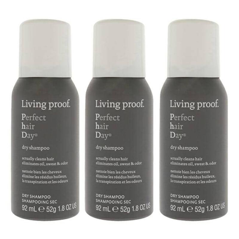 Perfect Hair Day (PhD) Dry Shampoo by Living Proof for Unisex - 1.8 oz Dry Shampoo - Pack of 3