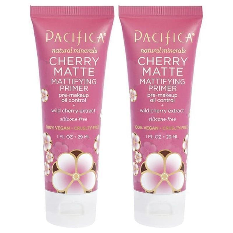 Cherry Matte Mattifying Primer by Pacifica for Women - 1 oz Primer - Pack of 2