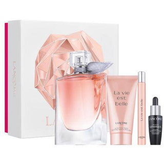 LANCOME LA VIE EST BELLE 4 PCS SET: 3.4 EDP SP (HARD)