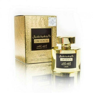 LATTAFA CONFIDENTIAL PRIVATE GOLD 3.4 EAU DE PARFUM SPRAY