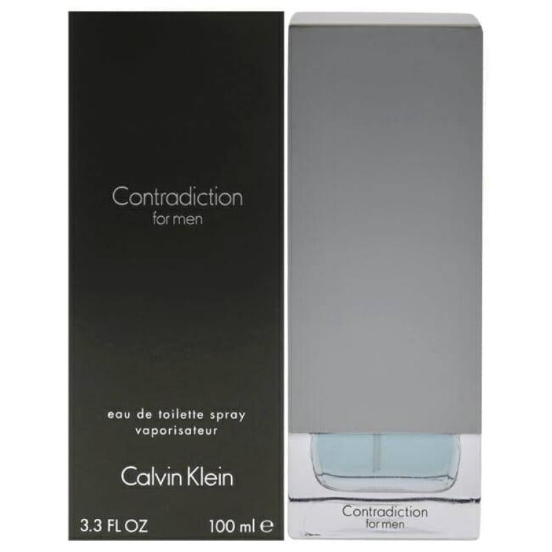 Contradiction by Calvin Klein for Men - 3.4 oz EDT Spray