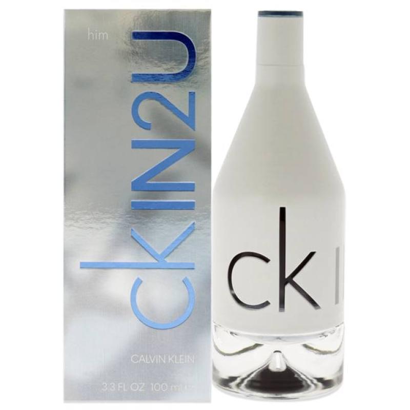 CKIN2U by Calvin Klein for Men - 3.3 oz EDT Spray