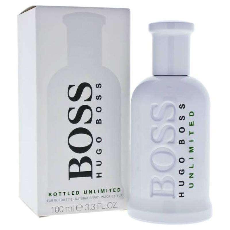 Boss Bottled Unlimited by Hugo Boss for Men - 3.3 oz EDT Spray