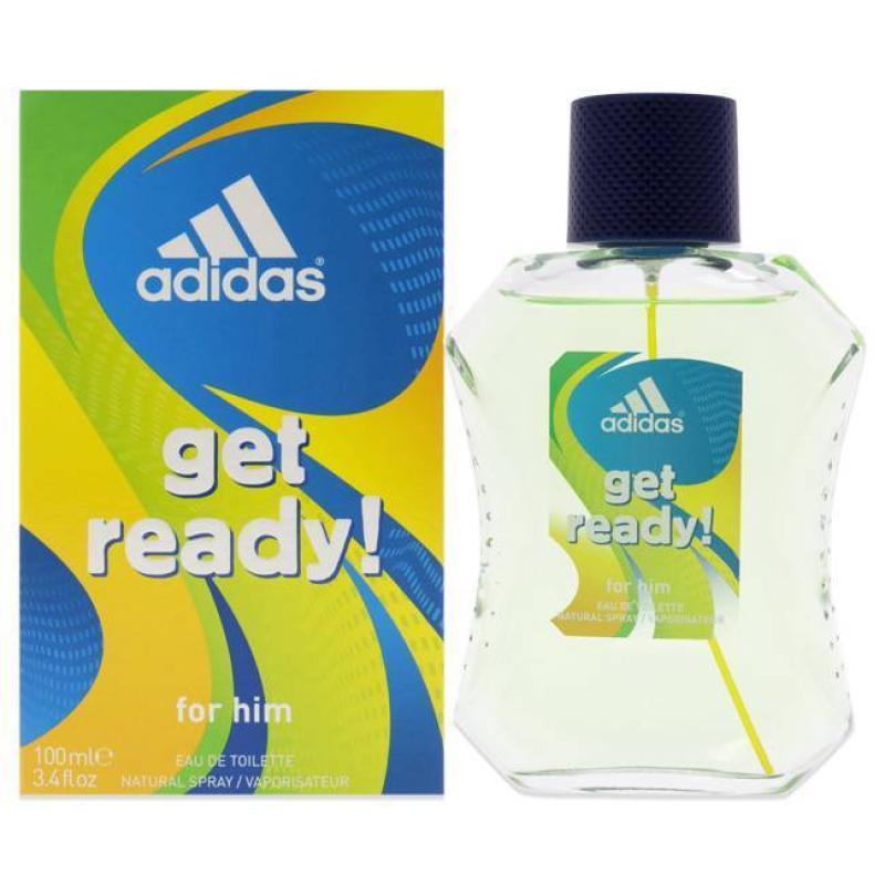 Get Ready by Adidas for Men - 3.4 oz EDT Spray