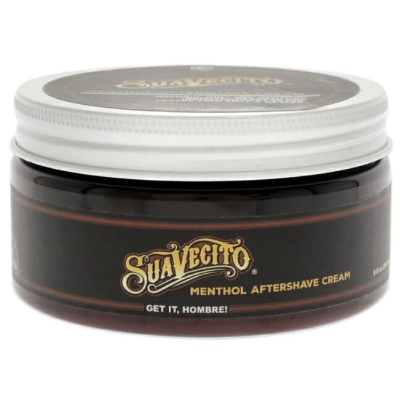 Mentol Aftershave Cream by Suavecito for Men 8oz Cream