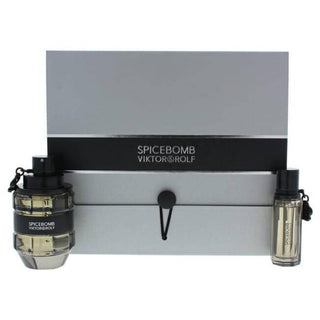 Spicebomb by Viktor and Rolf for Men - 2 Pc Gift Set 3.04oz EDT Spray, 0.68oz EDT Spray