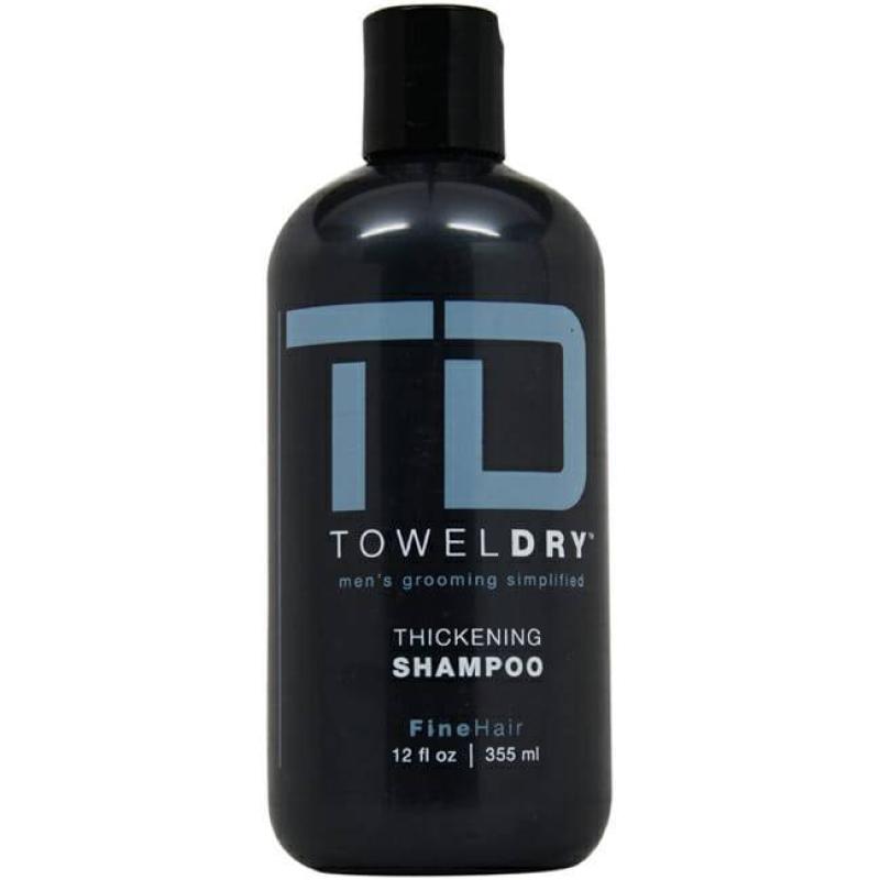Thickening Shampoo by Towel Dry for Men - 12 oz Shampoo