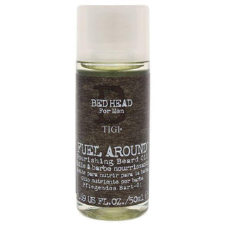 Bed Head Fuel Around Nourishing Beard Oil by TIGI for Men - 1.69 oz Oil