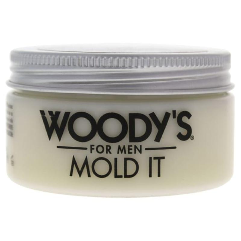 Mold It Medium Hold Matte Styling Paste by Woodys for Men - 3.4 oz Paste