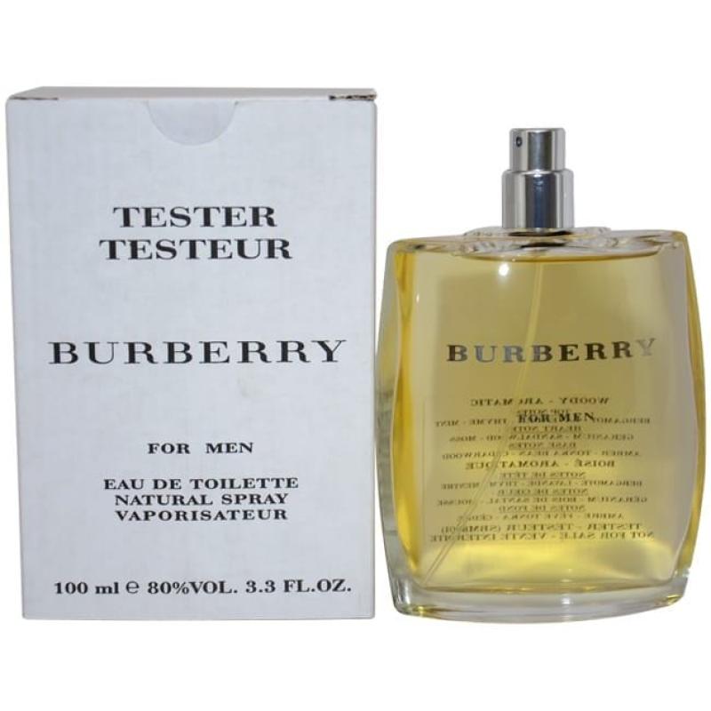 Burberry by Burberry for Men - 3.3 oz EDT Spray (Tester)
