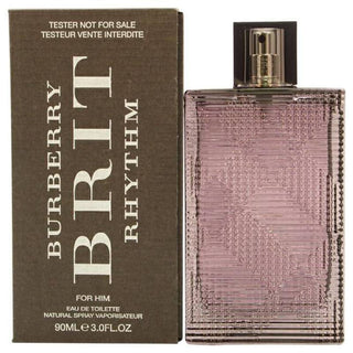 Burberry Brit Rhythm by Burberry for Men - 3 oz EDT Spray (Tester)