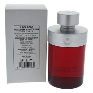 Halloween Man Rock On by J. Del Pozo for Men - 4.2 oz EDT Spray (Tester)