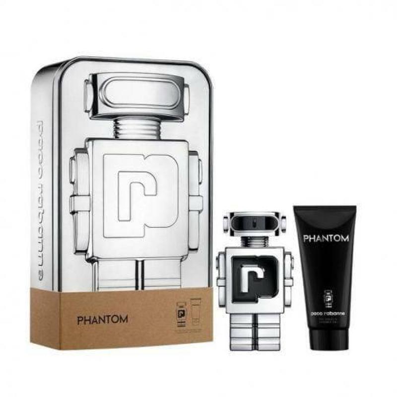 Paco Rabanne Phantom 2 Pcs Set: 3.4 Sp (Metal Box)