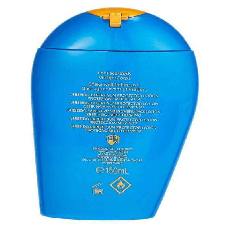 Shiseido Expert Sun Protector SPF 50 UVA Face - Body Lotion 150ML - 768614156734