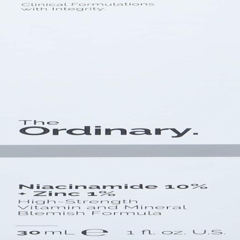 The Ordinary Niacinamide 10% + Zinc 1% - 30 ML - 769915190311