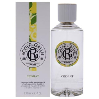 Cedrat Citron by Roger &amp; Gallet for Unisex - 3.3 oz Fresh Fragrant Water Spray