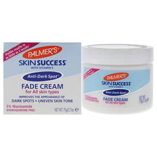 Skin Success Anti-Dark Spot Fade Cream - All Skin Types by Palmers for Unisex - 2.7 oz Cream