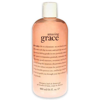 Amazing Grace Perfumed Shampoo Bath &amp; Shower Gel By Philosophy For Unisex - 16 Oz Bath &amp; Shower Gel