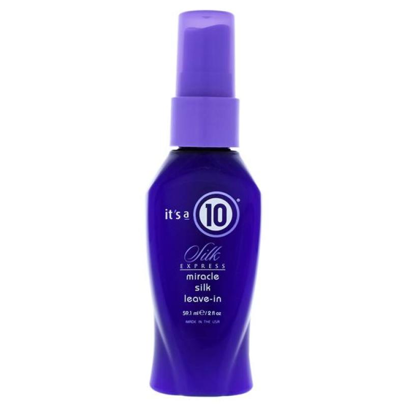 Miracle Silk Express Leave-In by Its A 10 for Unisex - 2 oz Spray