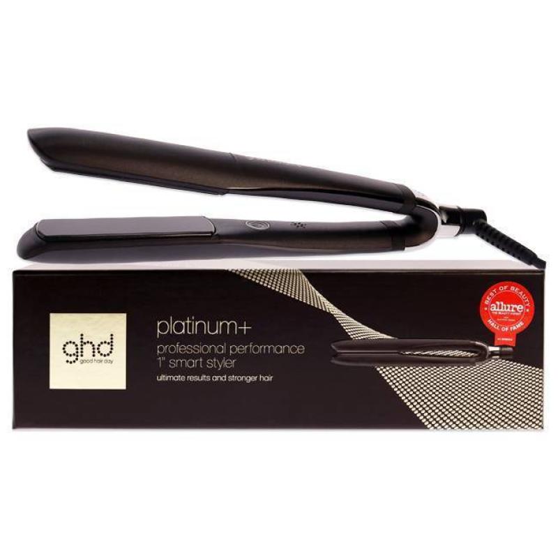GHD Platinum Plus Professional Performance Styler Flat Iron - S8T262 Black by GHD for Unisex - 1 Inch Flat Iron