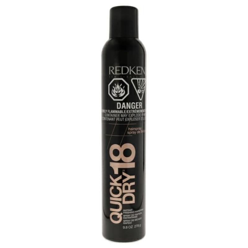 Quick Dry 18 Instant Finishing Spray by Redken for Unisex - 9.8 oz Hair Spray