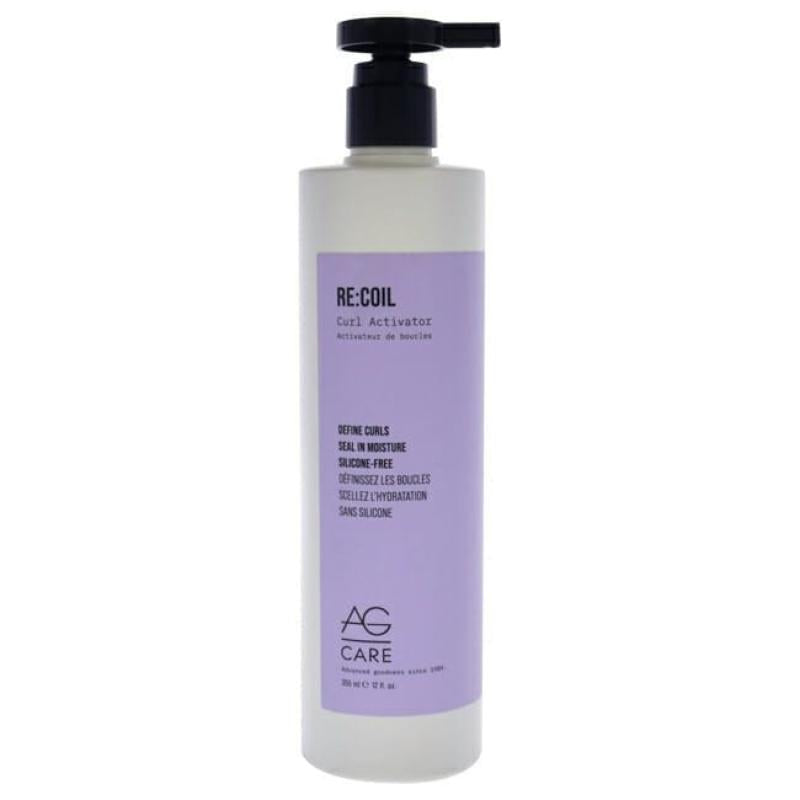 Recoil Curl Activator by AG Hair Cosmetics for Unisex - 12 oz Activator