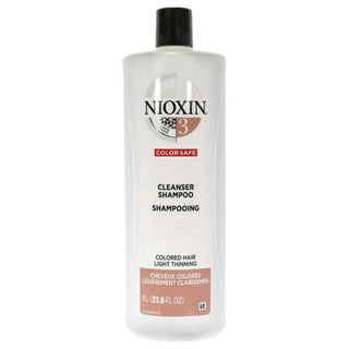 System 3 Cleanser Shampoo by Nioxin for Unisex - 33.8 oz Shampoo