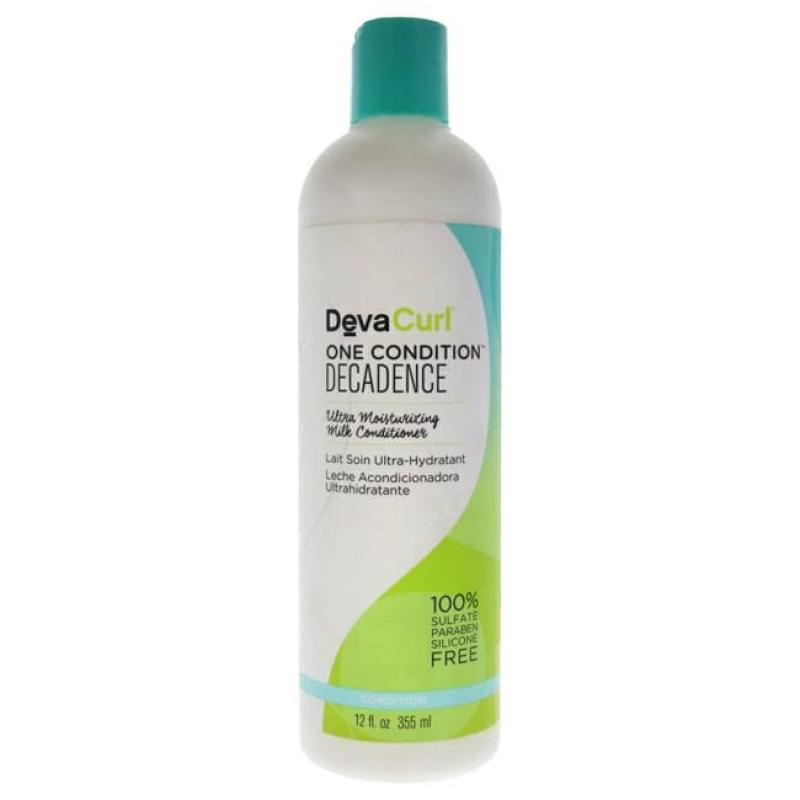 One Condition Decadence by DevaCurl for Unisex - 12 oz Conditioner