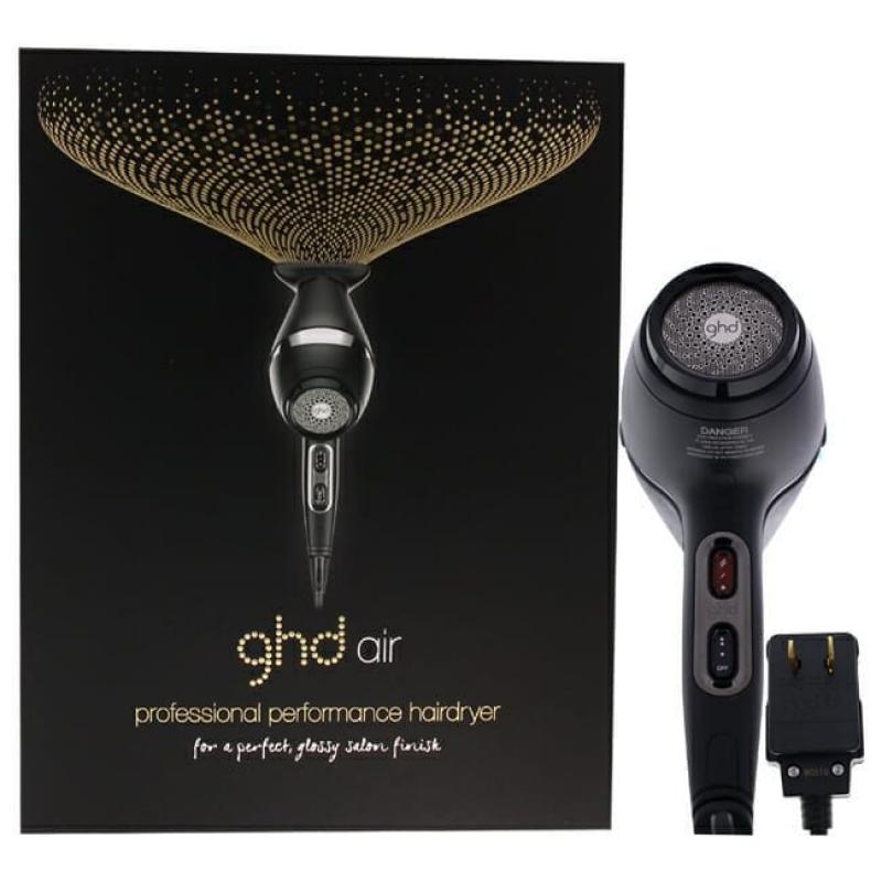 Air Professional Performance Hairdryer - Black by GHD for Unisex - 1 Pc Hair Dryer
